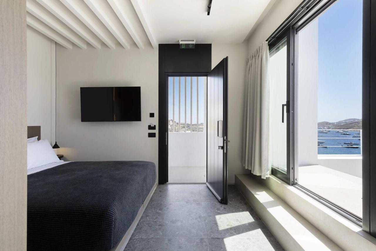 Cubic Mykonos Seafront Design Suites Ornos  Exterior foto