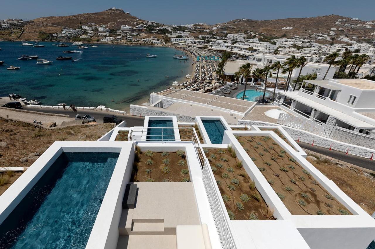 Cubic Mykonos Seafront Design Suites Ornos  Exterior foto
