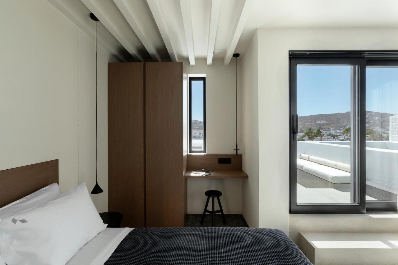 Cubic Mykonos Seafront Design Suites Ornos  Exterior foto