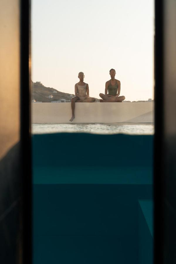 Cubic Mykonos Seafront Design Suites Ornos  Exterior foto